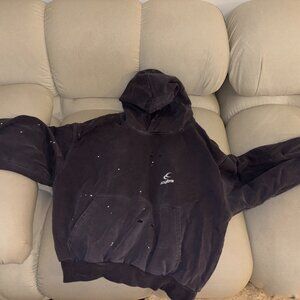 Scuffers Stained Blue Hoodie